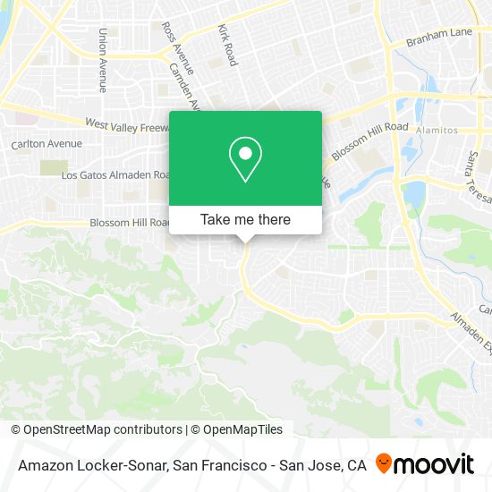 Amazon Locker-Sonar map