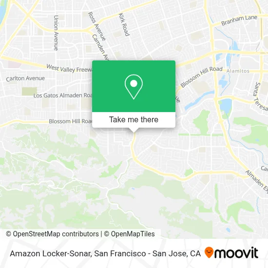 Amazon Locker-Sonar map