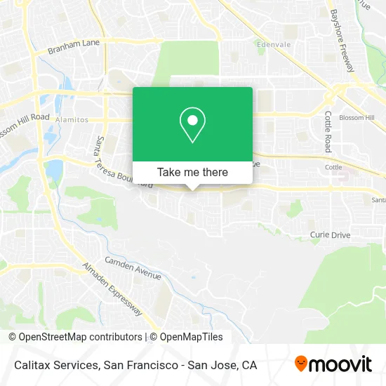 Calitax Services map
