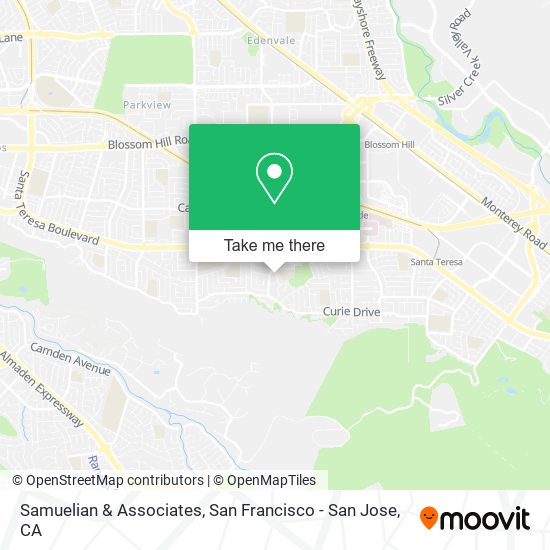 Samuelian & Associates map