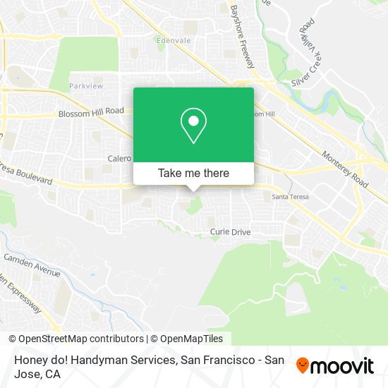 Honey do! Handyman Services map