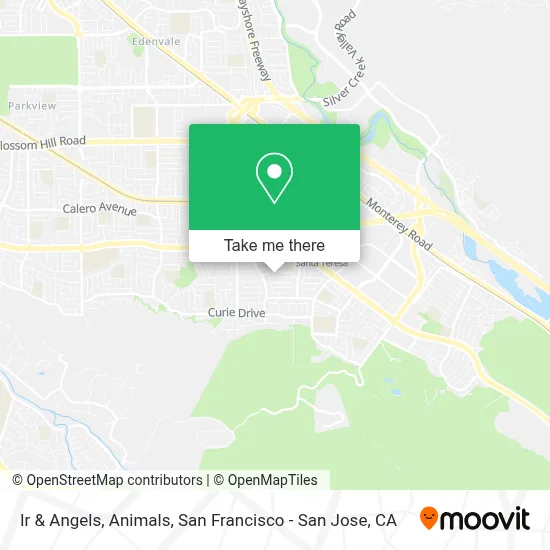 Ir & Angels, Animals map