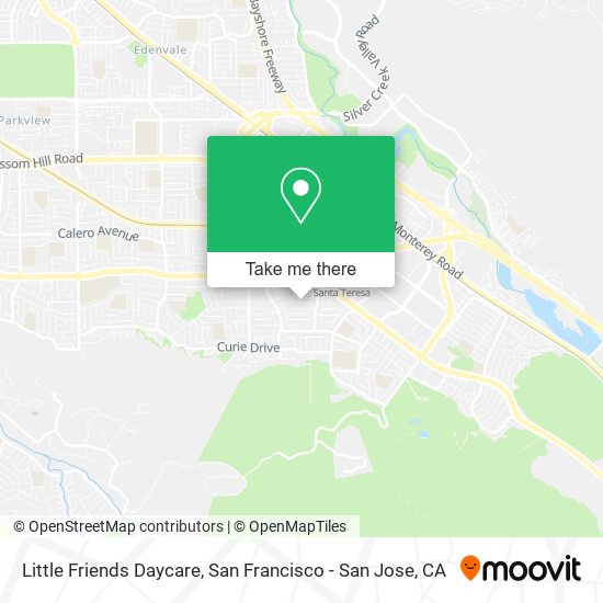 Mapa de Little Friends Daycare