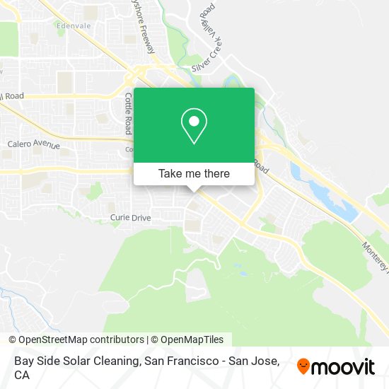 Bay Side Solar Cleaning map