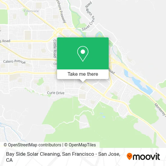 Bay Side Solar Cleaning map