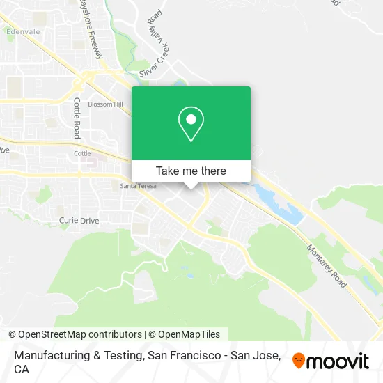 Manufacturing & Testing map