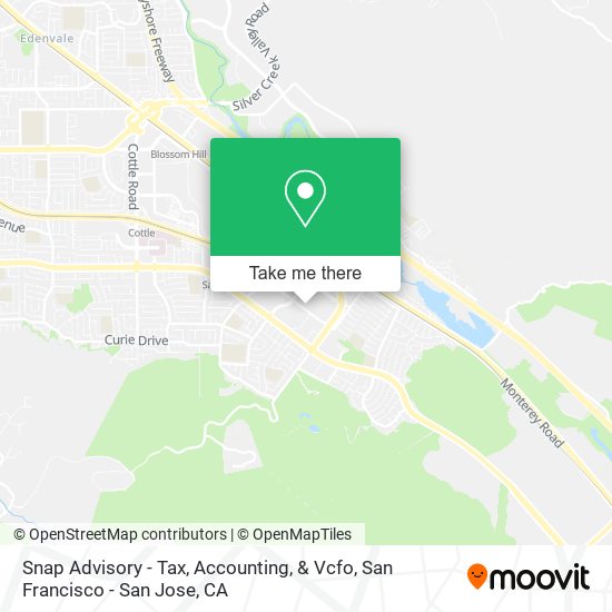 Mapa de Snap Advisory - Tax, Accounting, & Vcfo