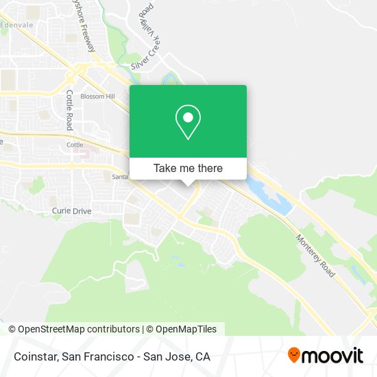 Coinstar map