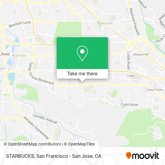 Mapa de STARBUCKS