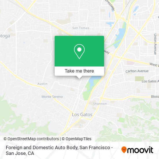 Mapa de Foreign and Domestic Auto Body