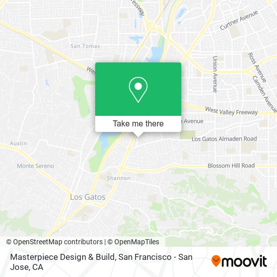 Mapa de Masterpiece Design & Build