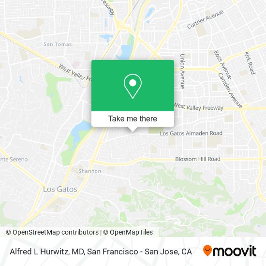 Mapa de Alfred L Hurwitz, MD
