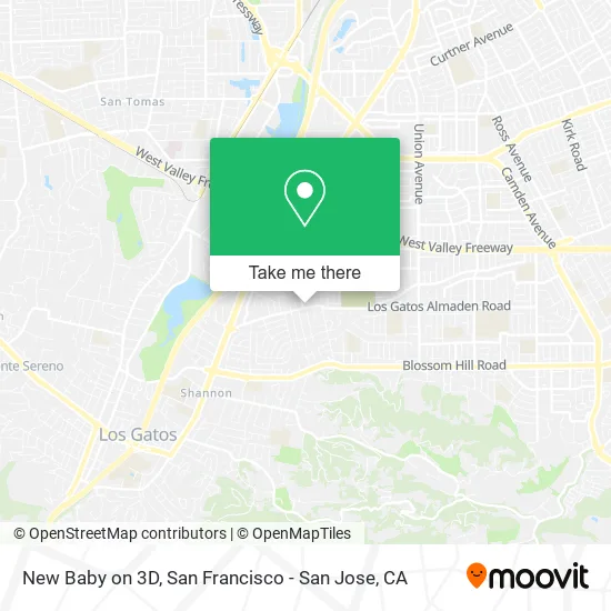 New Baby on 3D map