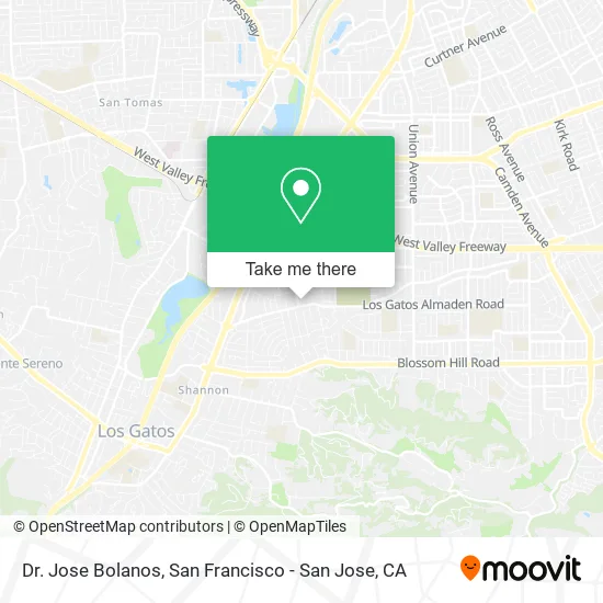 Dr. Jose Bolanos map