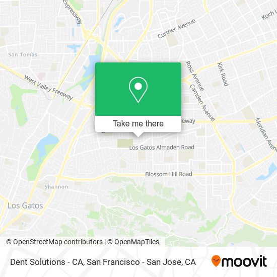 Dent Solutions - CA map