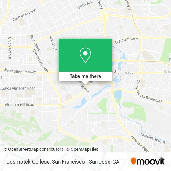 Mapa de Cosmotek College