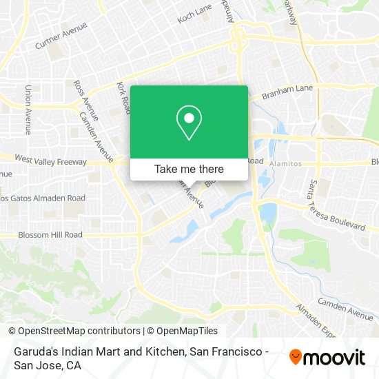 Mapa de Garuda's Indian Mart and Kitchen