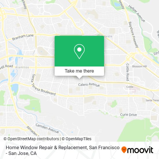 Mapa de Home Window Repair & Replacement
