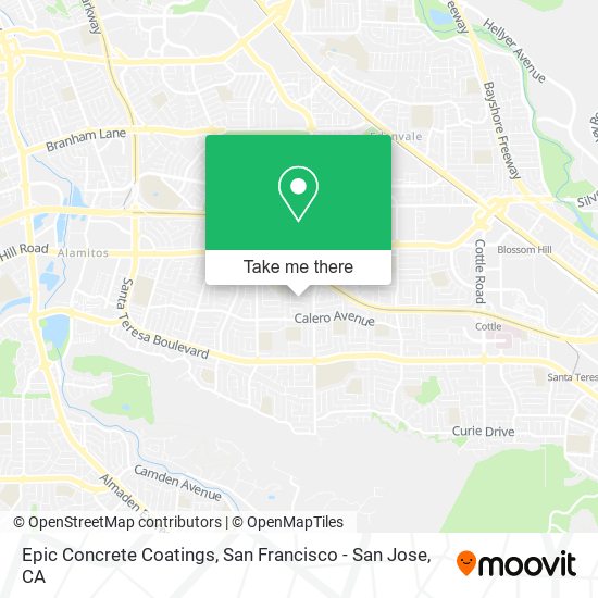 Epic Concrete Coatings map