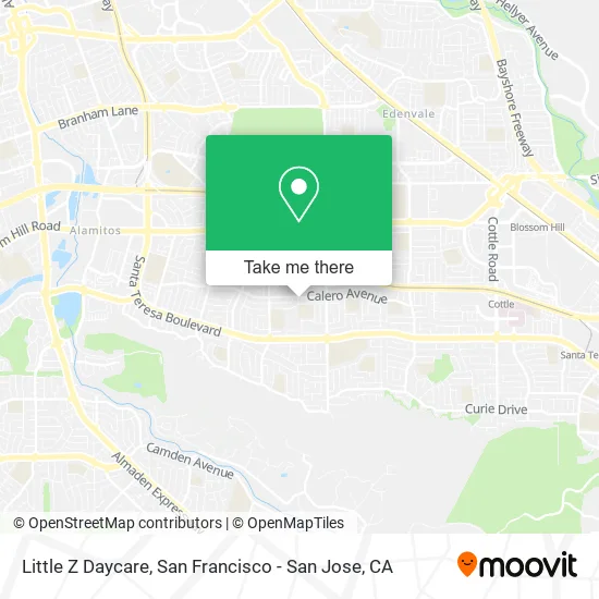 Mapa de Little Z Daycare