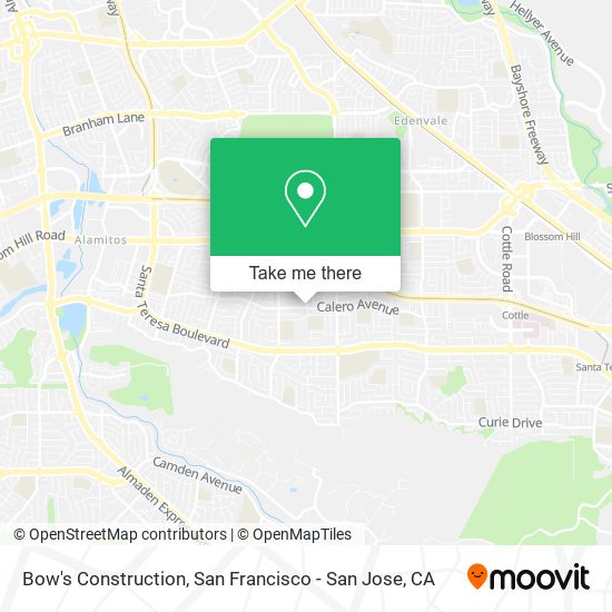 Bow's Construction map