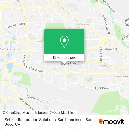 Seltzer Restoration Solutions map