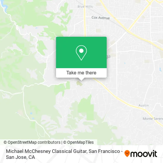 Mapa de Michael McChesney Classical Guitar