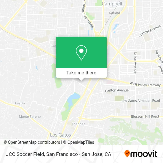 JCC Soccer Field map