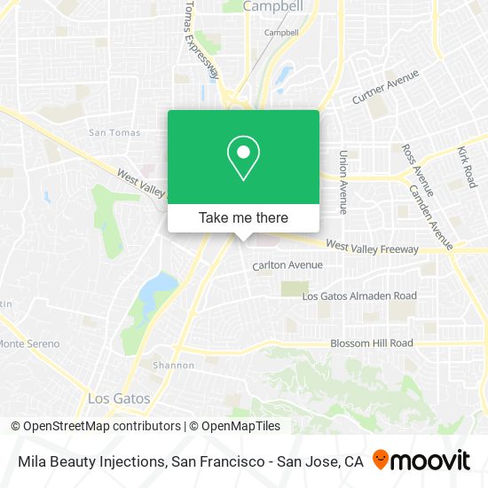 Mila Beauty Injections map