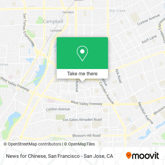 News for Chinese map