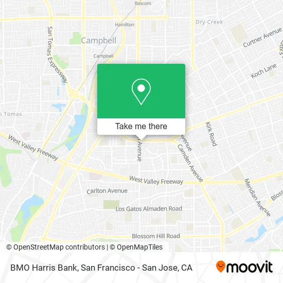 Mapa de BMO Harris Bank
