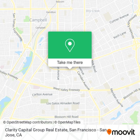 Clarity Capital Group Real Estate map