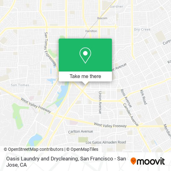 Mapa de Oasis Laundry and Drycleaning