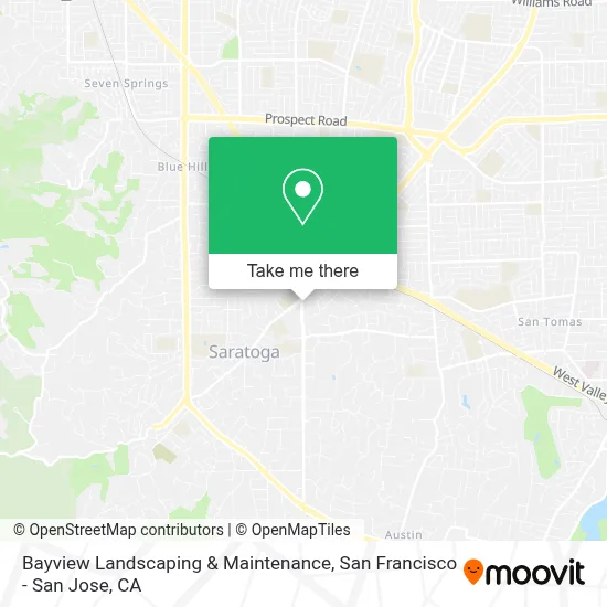 Bayview Landscaping & Maintenance map