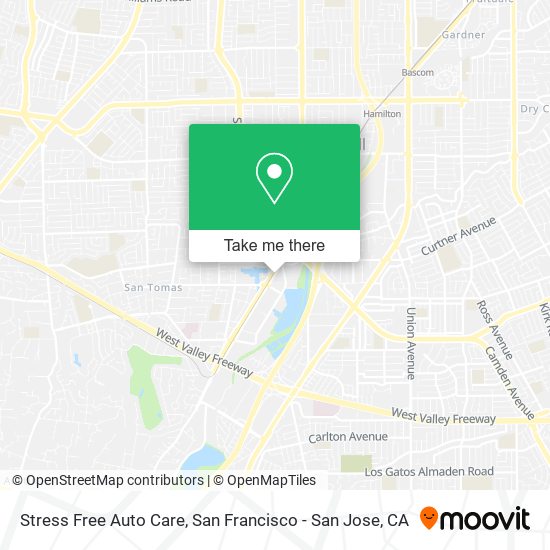 Stress Free Auto Care map