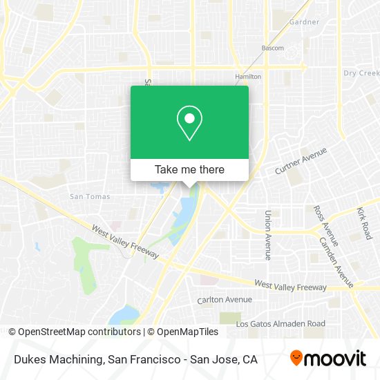 Dukes Machining map