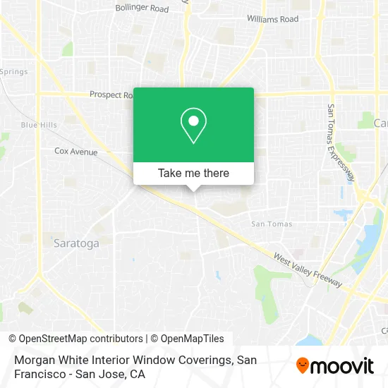 Morgan White Interior Window Coverings map