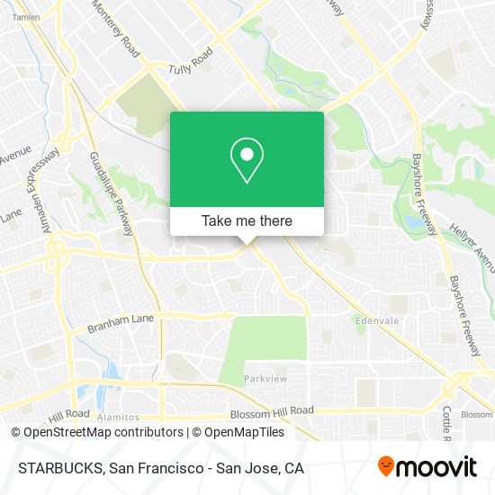Mapa de STARBUCKS