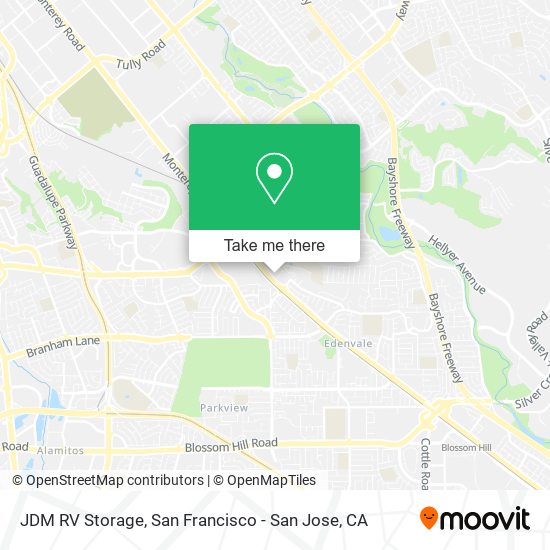 Mapa de JDM RV Storage