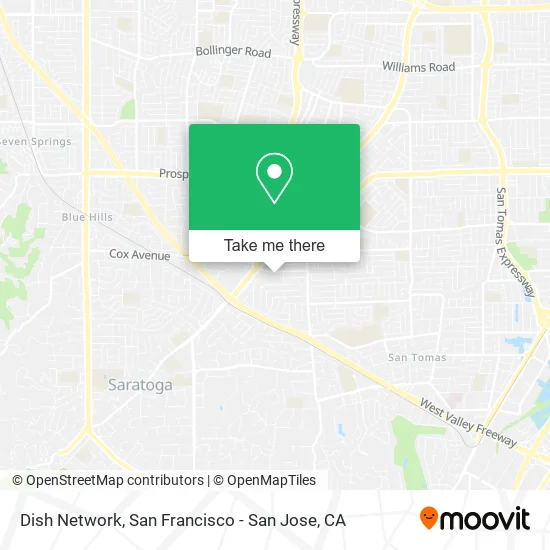 Dish Network map