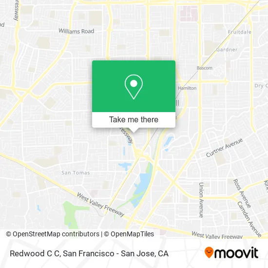 Mapa de Redwood C C