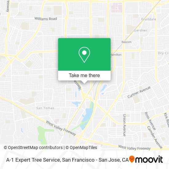 Mapa de A-1 Expert Tree Service