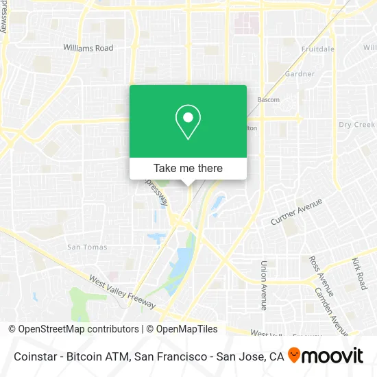Coinstar - Bitcoin ATM map