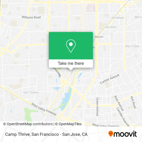 Mapa de Camp Thrive