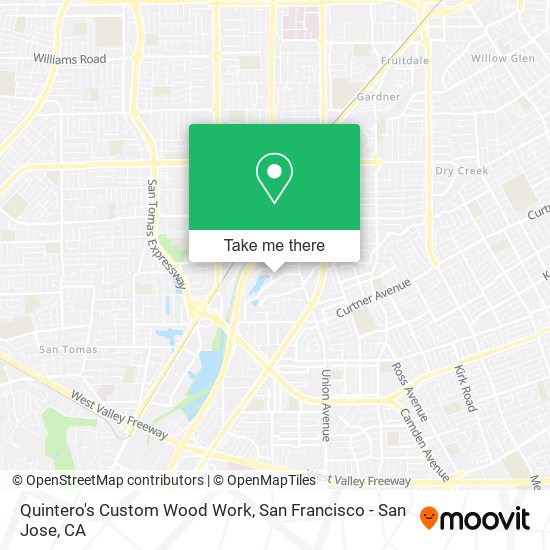 Quintero's Custom Wood Work map