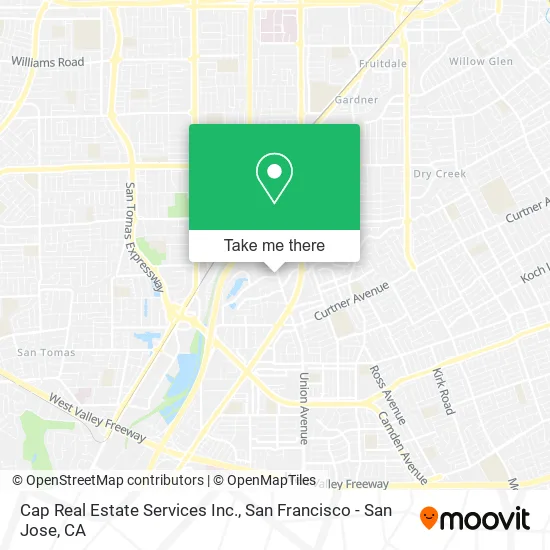 Mapa de Cap Real Estate Services Inc.