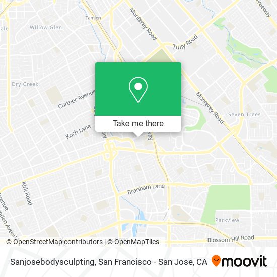 Sanjosebodysculpting map