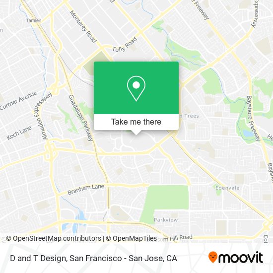D and T Design map