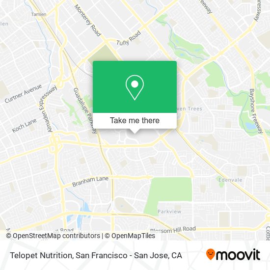 Telopet Nutrition map