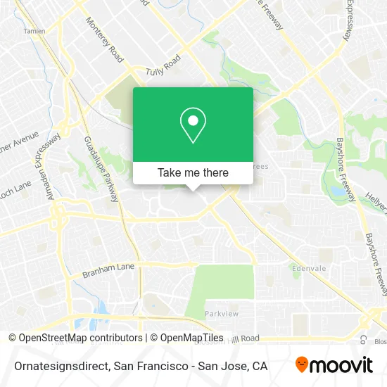 Ornatesignsdirect map